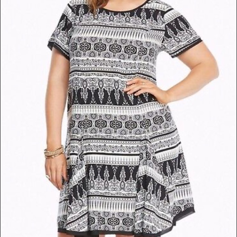 Torrid Challis Dress Plus Size 1
